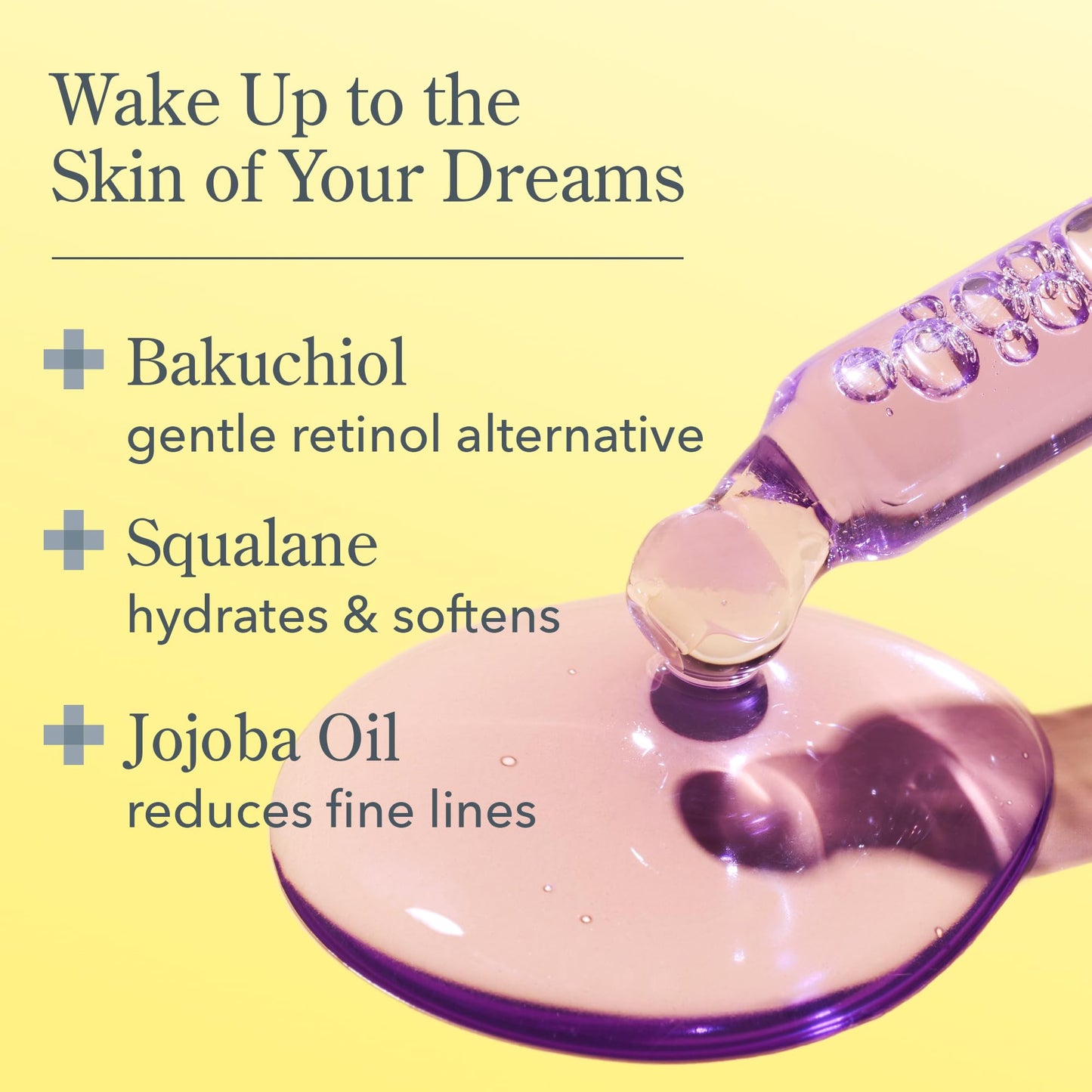 Beekman 1802 Dream Booster Bakuchiol Face Serum – Retinol Alternative for Sensitive Skin – Refines Texture, Smooths Fine Lines & Pores – Fragrance Free – Vegan – 0.5 fl oz