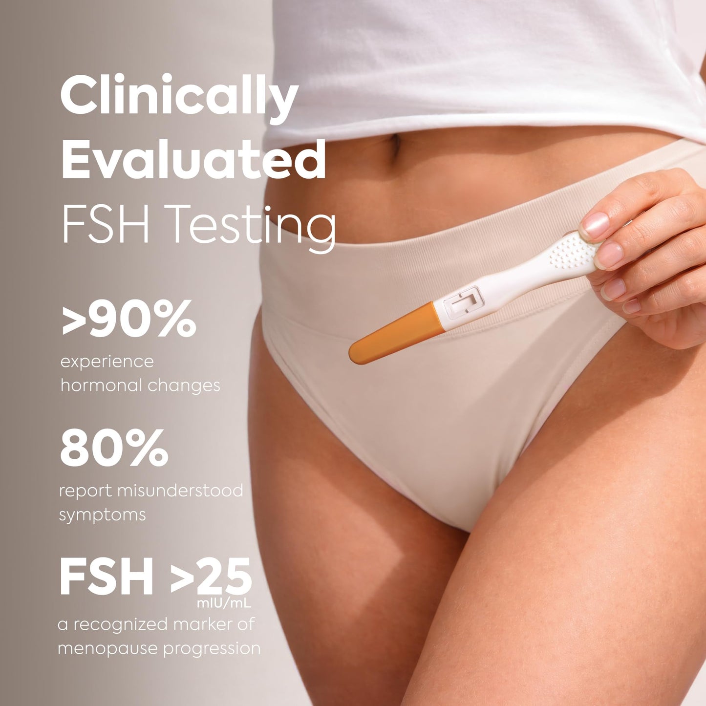 Diagnox Health Menopause Test, At-Home FSH Test Strips to Identify Menopause Stages - Fast 5-Minute Results, Clinical-Grade Midstream Strips (2 Pack)
