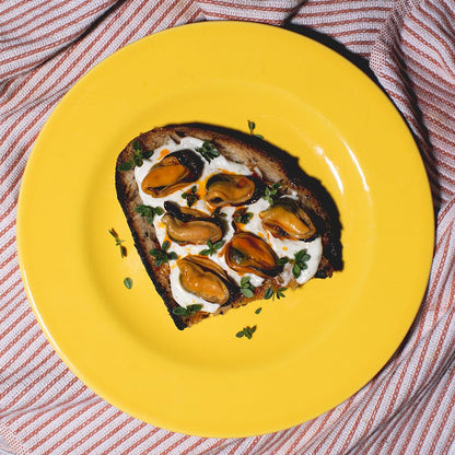 Spanish Mussels Canned in Spiced Pickled Sauce | B Vitamins, Omega-3 | Tinned Seafood by Ati Manel | 1 x 110g Cans