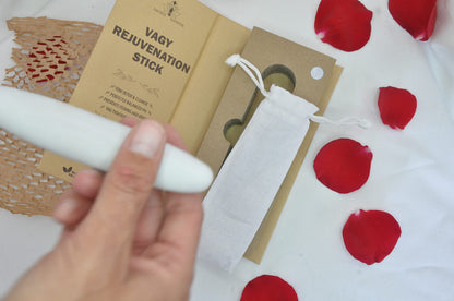 Sacred Weapon Vagy Rejuvenation & Tightening Wand | pH Balance Vaginal Wash & Odor Eliminator | Manjakani & Alum Stone Vagina Tightener, Intimate Deodorant for Women & Exfoliator for Feminine Health