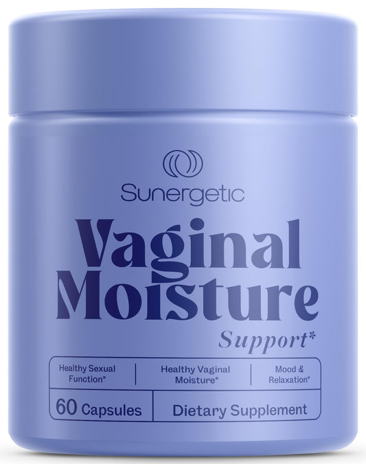 Premium Vaginal Moisture Support Capsules - Vaginal Moisture & Mood, Sexual Function, & Relaxation, Vaginal Dryness, Feminine Wellness & Intimacy, KSM 66 Ashwagandha, Slippery Elm & Maca - 60 Capsules