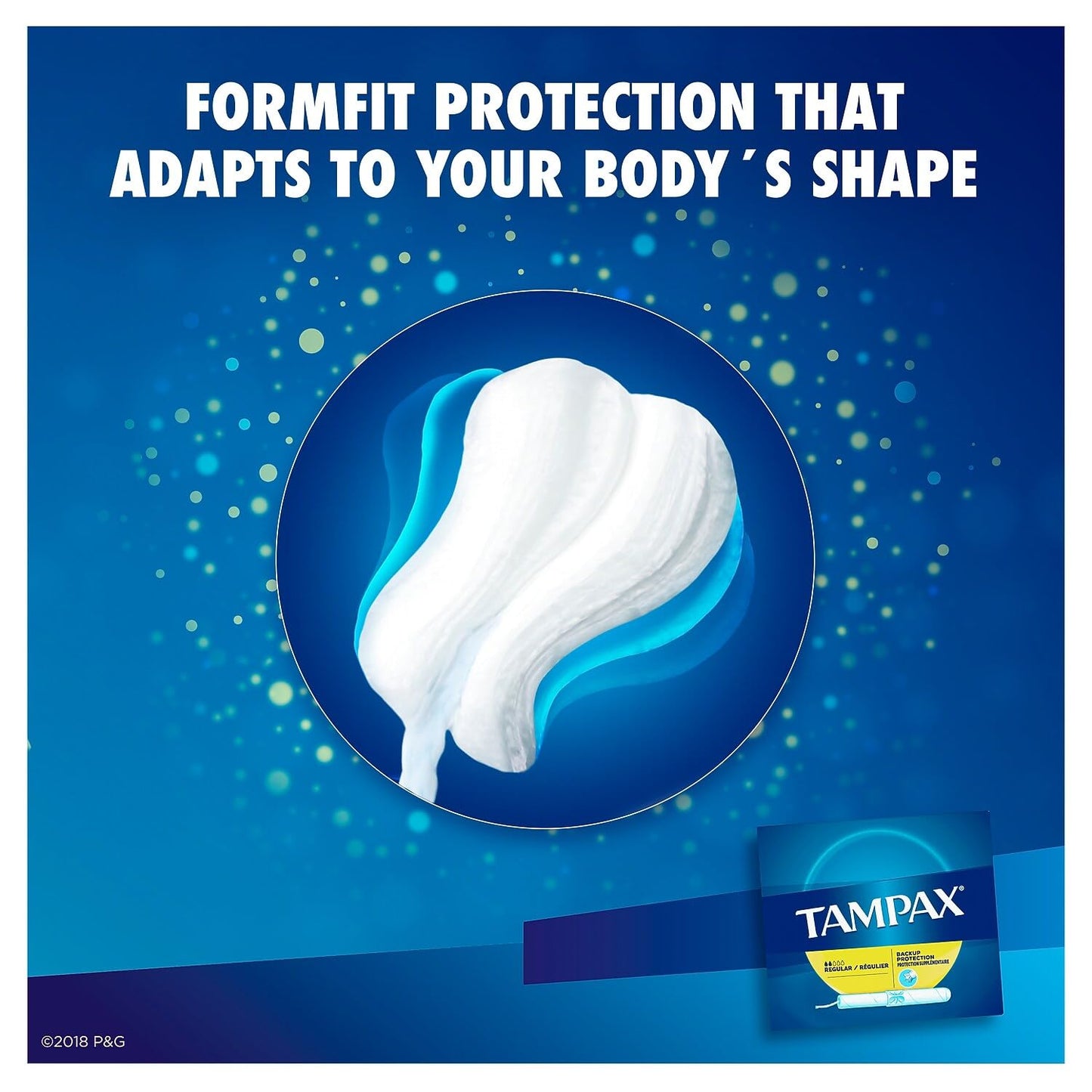 HOST500 Original Regular Tampax Tampons, Individually Wrapped