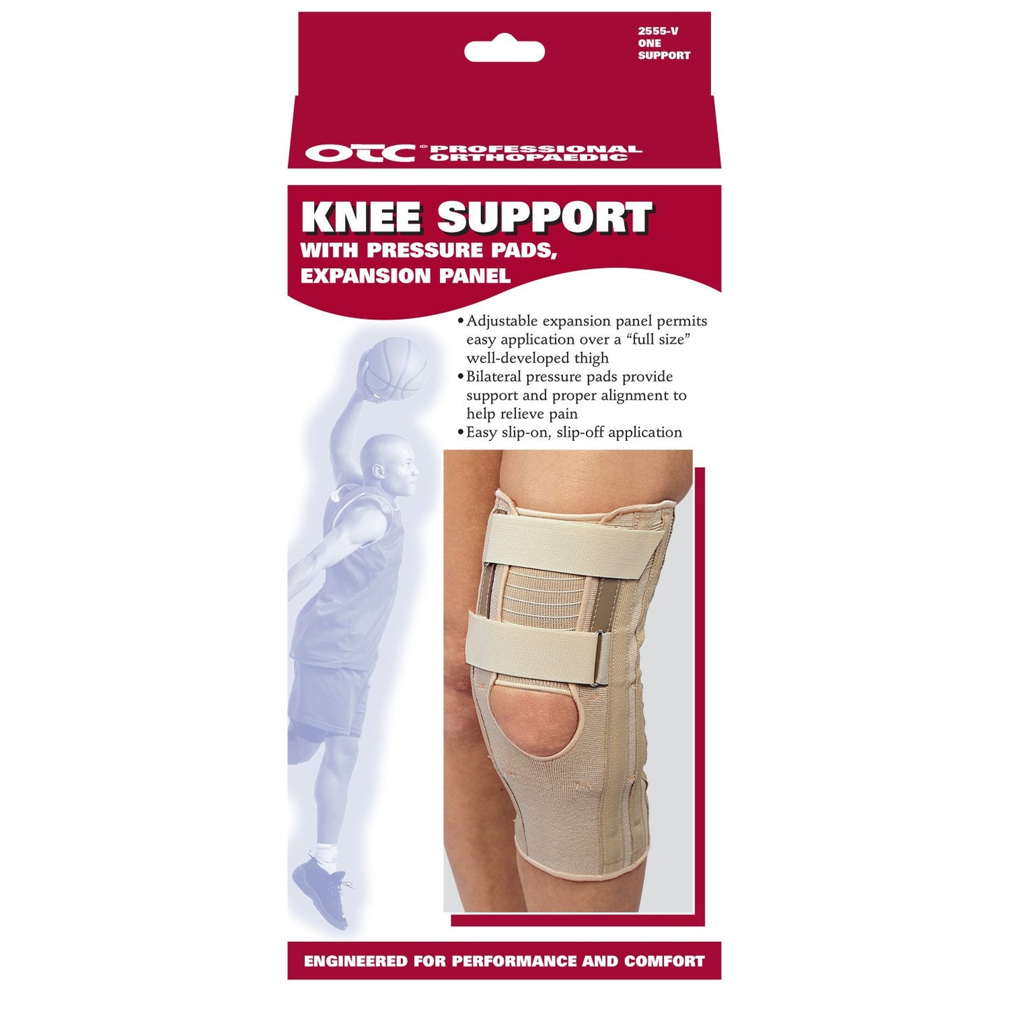 OTC Knee Support with Expansion Panel, X-Large