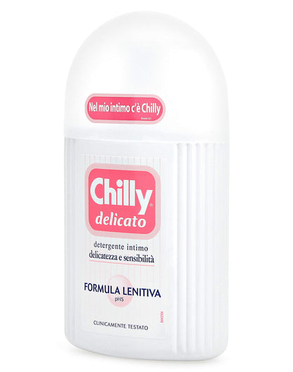 Chilly:"Formula Lenitiva" ("Lenitive Formula") Delicate Intimate Cleanser 6.76 Fluid Ounce (200ml) Package