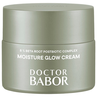 BABOR DOCTOR Microbiomic Moisture Glow Cream (50 ml) - Vegan Face Cream with Beetroot Complex and Hyaluronic Acid - Professional Skincare for Dry Skin'