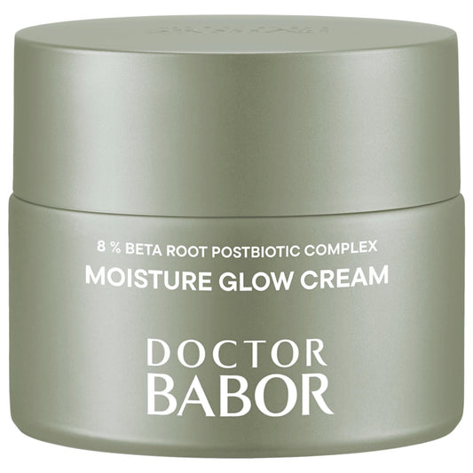 BABOR DOCTOR Microbiomic Moisture Glow Cream (50 ml) - Vegan Face Cream with Beetroot Complex and Hyaluronic Acid - Professional Skincare for Dry Skin'