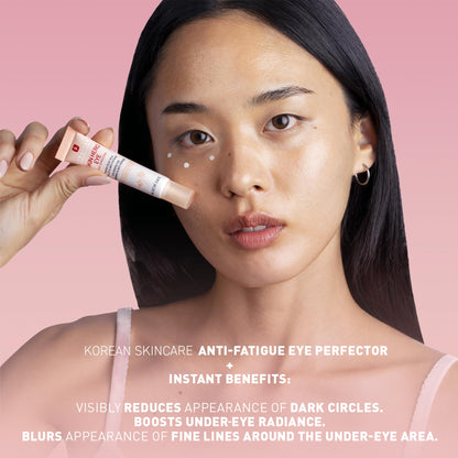 Erborian Skin Hero Eye Cream Perfector, De-Puffs, Hydrates & Blurs Appearance of Fine Lines & Wrinkes for Radiant, Smooth Skin, Korean Skincare