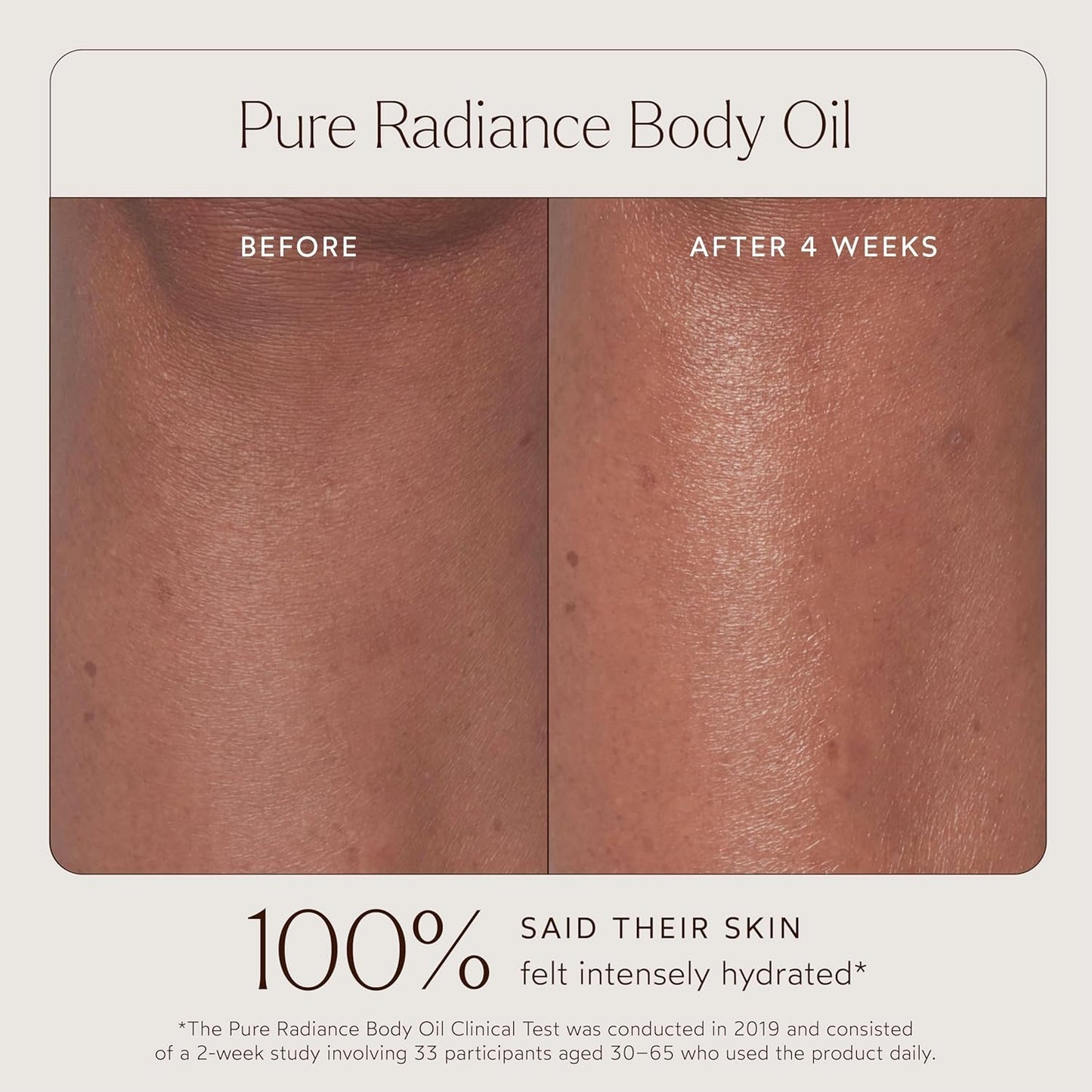 True Botanicals Pure Radiance Body Oil | Anti-Aging Body Oil for All Skin Types | Moisturize & Restore Skin Health | Dermatologist Tested, All Natural, Vegan, Clinically Proven | 3.9 fl oz | 114 ml
