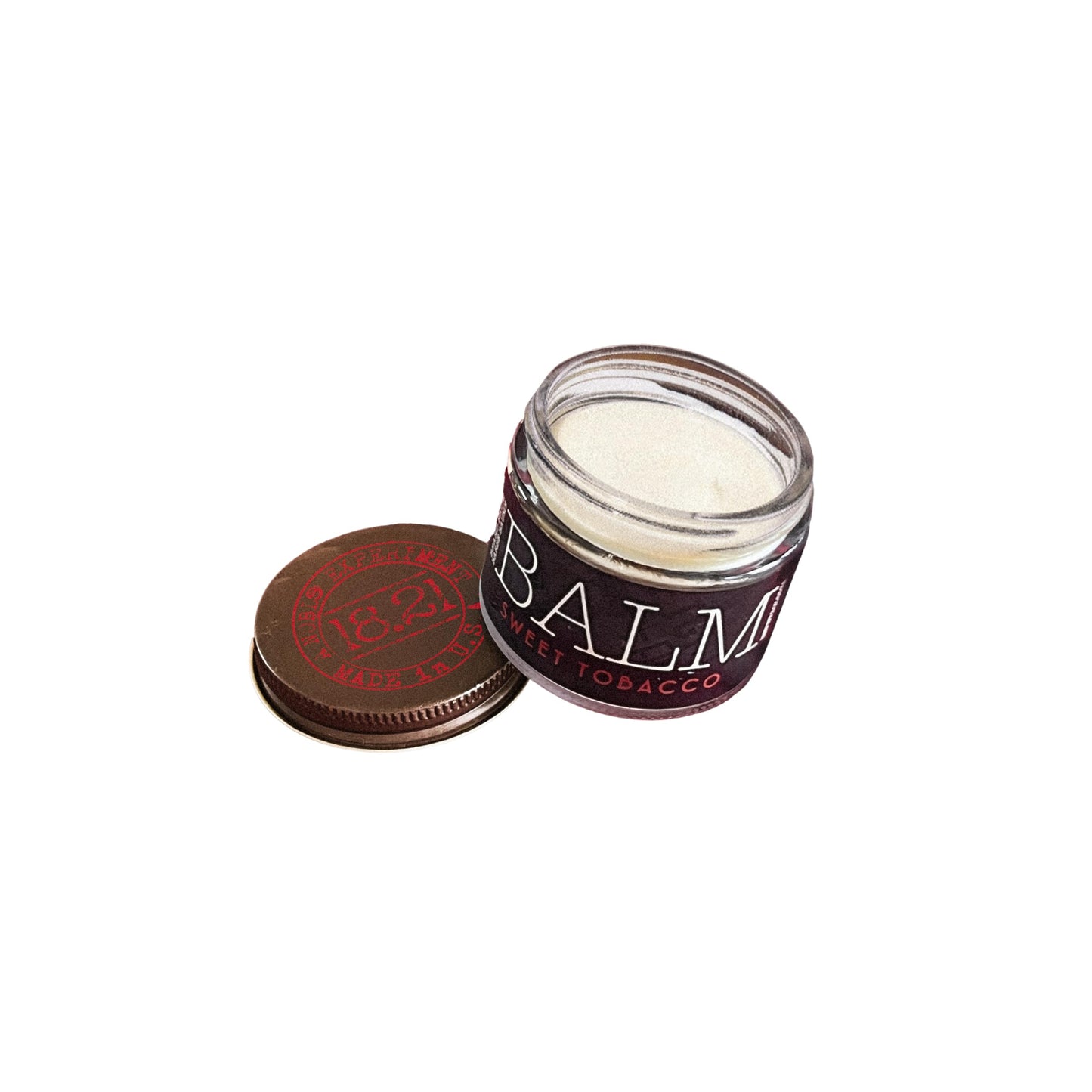 18.21 Man Made Beard Balm for Men, Spiced Vanilla, 2 fl. oz - Premium Grooming Cream with Low Shine for Conditioning and Shaping Beards, Mustaches - Scented Facial Hair Balms, Long-Lasting Moisture