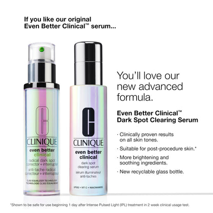 Clinique Even Better Clinical Dark Spot Clearing Vitamin C Face Serum For All Skin Types | Brightening + Soothing