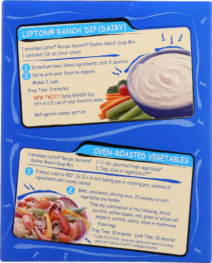 LIPTON - KOSHER RECIPE SECRET RANCH, 2.4 OZ2