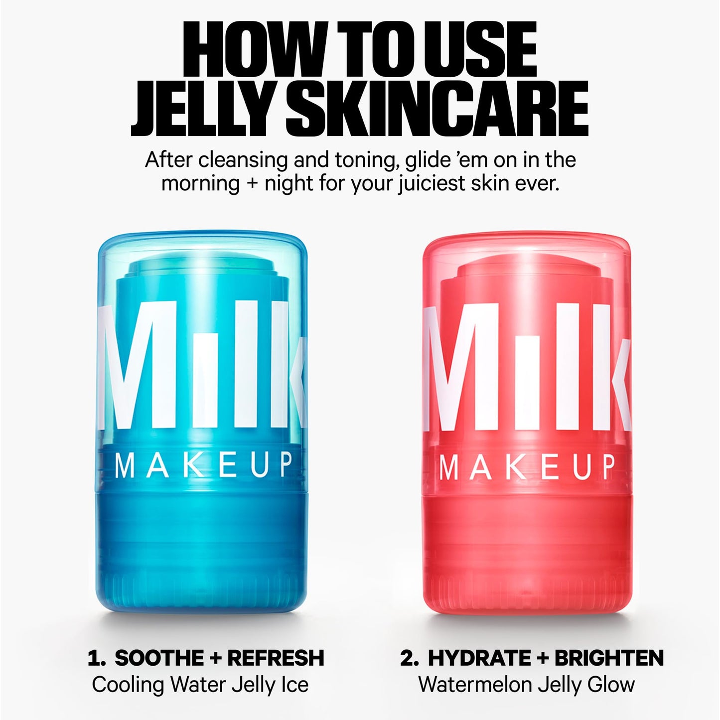 Milk Makeup Hydrating Skincare Stick – Reduces the Look of Puffiness + Moisturizes for Visibly Calm, Smooth Skin – Clean, Vegan + Travel-Friendly Formula