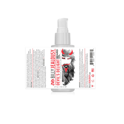 Billy Jealousy Beard Oil for Men, Lightweight, Low Shine, and Hydrating Beard Moisturizer for Softer Hair, Helps Prevent Itching and Flakes