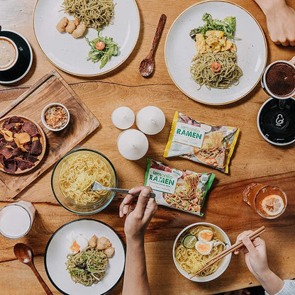 Lemonilo Ramen Healthy Instant Ramen Oven Baked Noodles with Spinach and Leek, Made with All-Natural Ingredients, Quick Meal Kit, Chick'n Chow Mein, Single Pack