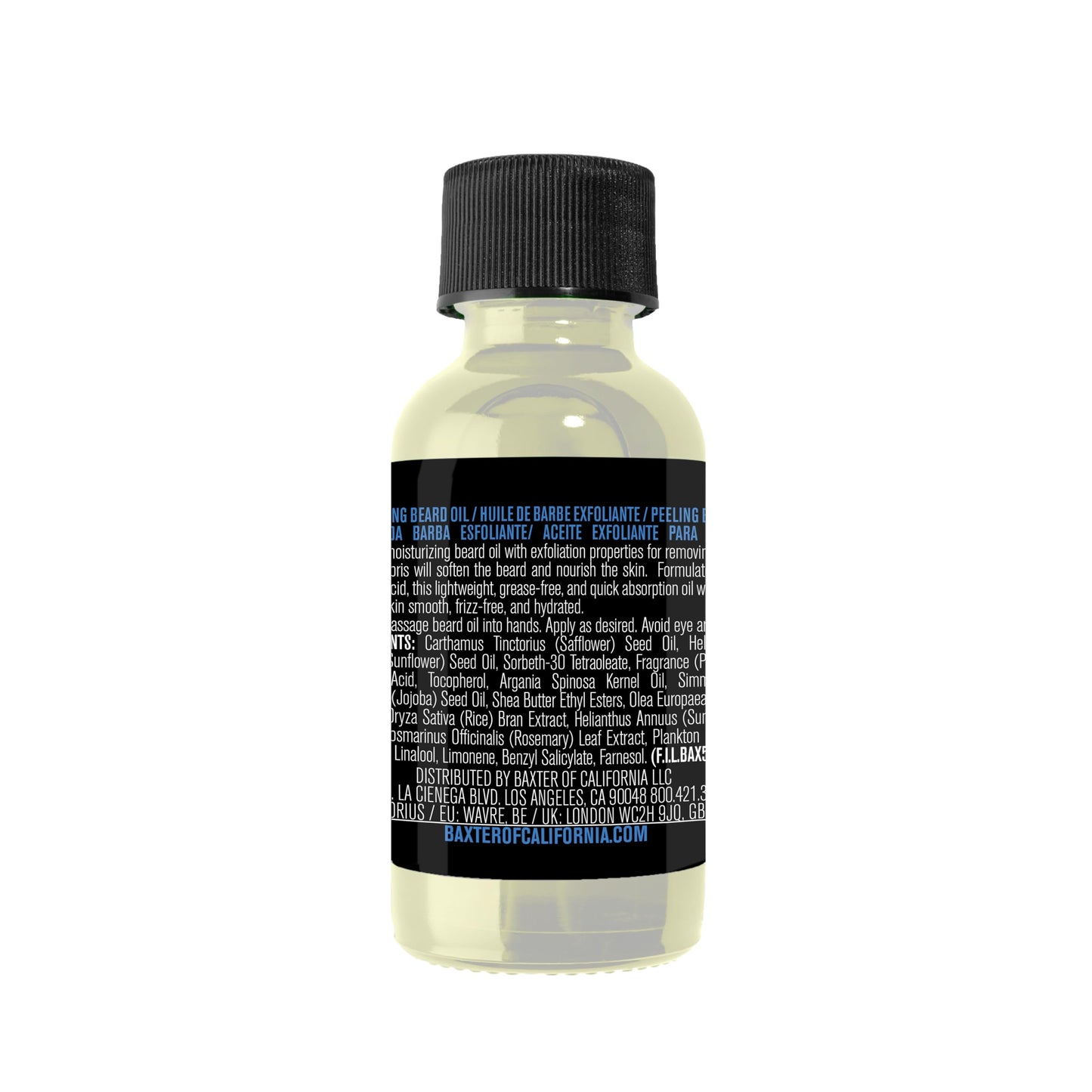 Baxter of California Exfoliating Beard Oil, 1 Fl Oz