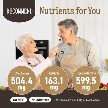Black Garlic 7 oz (200 g) Japanese Fermented Superfood, Whole Bulbs