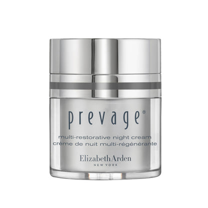 Elizabeth Arden PREVAGE Multi-Restorative Night Face Cream with Idebenone & Bio-Rhythm Recovery Complex, Moisturizer for Smoother, Firmer Skin, 1.7 oz