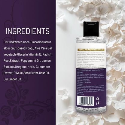 Feminine Wash for Women - pH Balancing Natural Yoni Gel, Gentle & Plant-Based Intimate Care (1)
