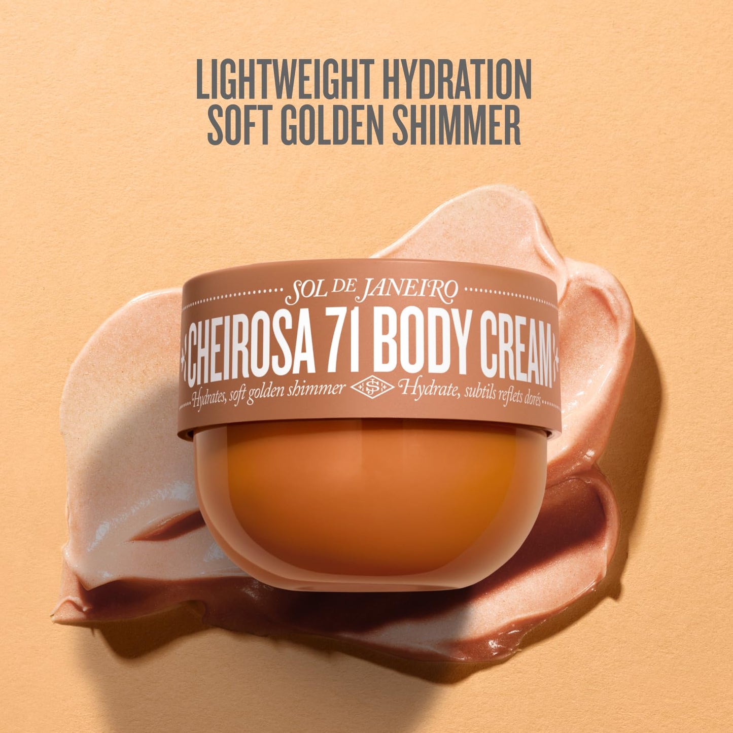 Sol de Janeiro Limited Edition Cheirosa 71 Shimmering Body Cream | 8.1 fl oz/ 240ml | Vanilla Body Cream