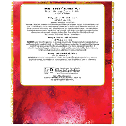 Burt's Bees Honey Pot Holiday Gift Set