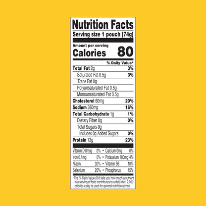 StarKist Premium White Chicken - 2.6 oz Pouch (Pack of 12)