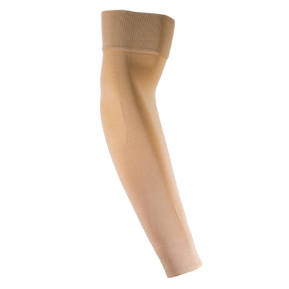 NuVein 15-20 mmHg Compression Lymphedema Arm Sleeve, Medical Support for Post Surgical Swelling Recovery, Beige, Small