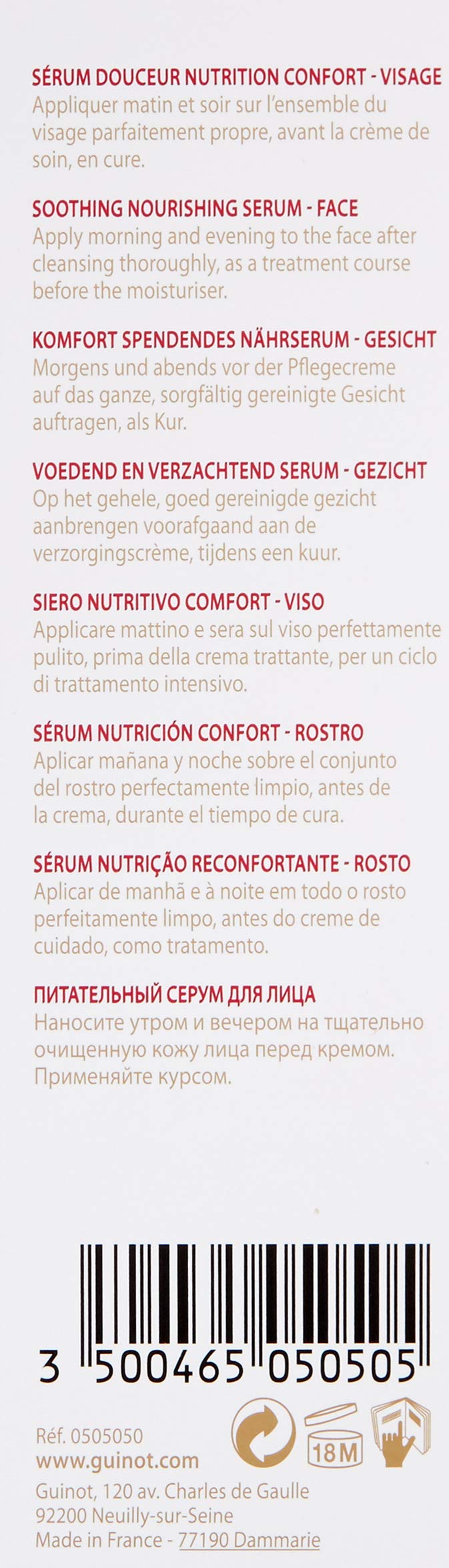 Guinot Serum Nutri Cellulaire Face Serum, 0.88 oz