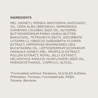 Colleen Rothschild Honey Nectar Radiance Mask – Brightening Vitamin C & Bakuchiol Face Mask with Honey Complex for Glow & Hydration