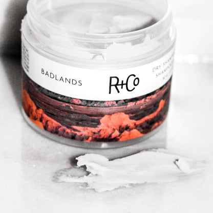 R+Co Badlands Dry Shampoo Paste | Part Dry Shampoo, Part Styling Paste | Adds Texture, Absorbs Oil, Matte Finish