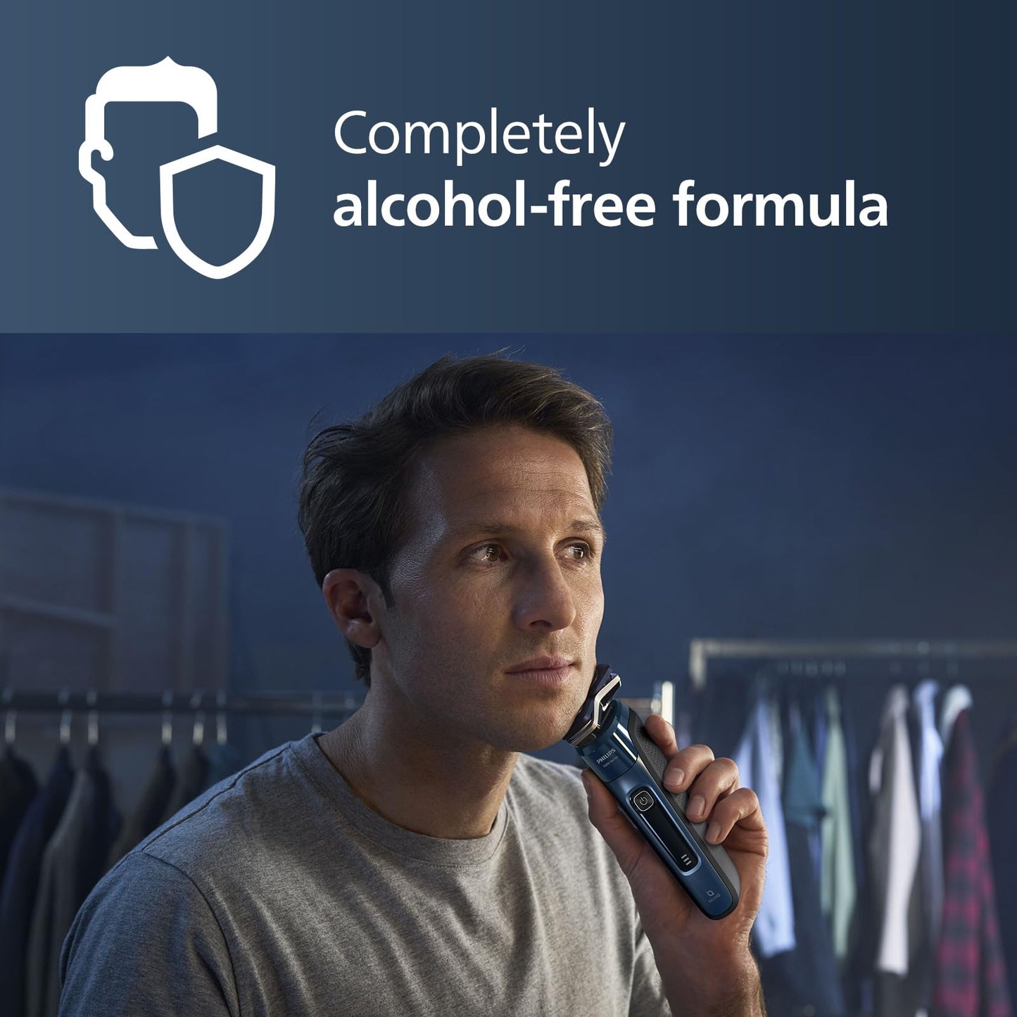 Norelco Philips Quick Clean Pod Cartridge, Easy Cleaning of Your Electric Shaver, Alcohol Free and Skin Friendly Formula, 2 Pack, Model CC12/52