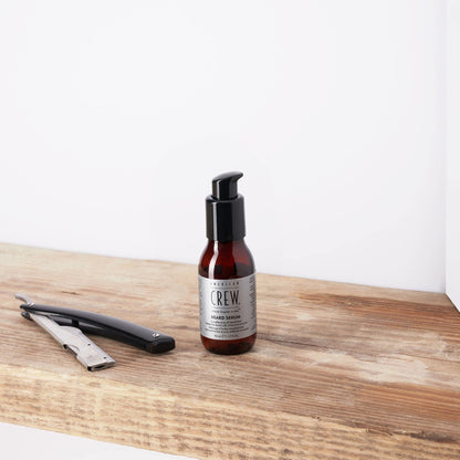 American Crew Beard Conditioner Serum, Conditioning Oil Blend for a Soft, Shiny & Smooth Beard, 1.7 Fl Oz