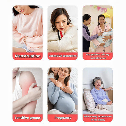 Washable Overnight Cloth Panty Liners Period Pads,Washable Sanitary Pad with Wings,Reusable Sanitary Pads for Women,7pcs/Set,Pack of 6+1 Storage Bag,Cloth Sanitary