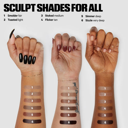 Milk Makeup Sculpt Stick – Cool-Toned Cream Contour Stick Adds Depth, Dimension + Shape for Natural-Looking Shadows – Hydrating, Buildable Formula w/Thyme Extract
