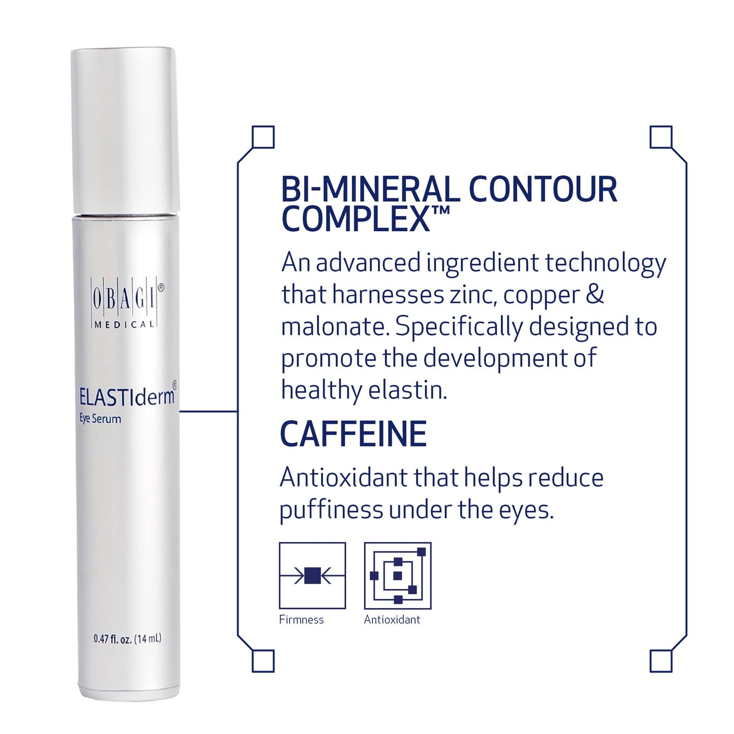Obagi ELASTIderm Eye Serum – De-Puffing Serum with Caffeine and Bi-Mineral Contour Complex that Refreshes the Appearance of Skin Around the Eyes