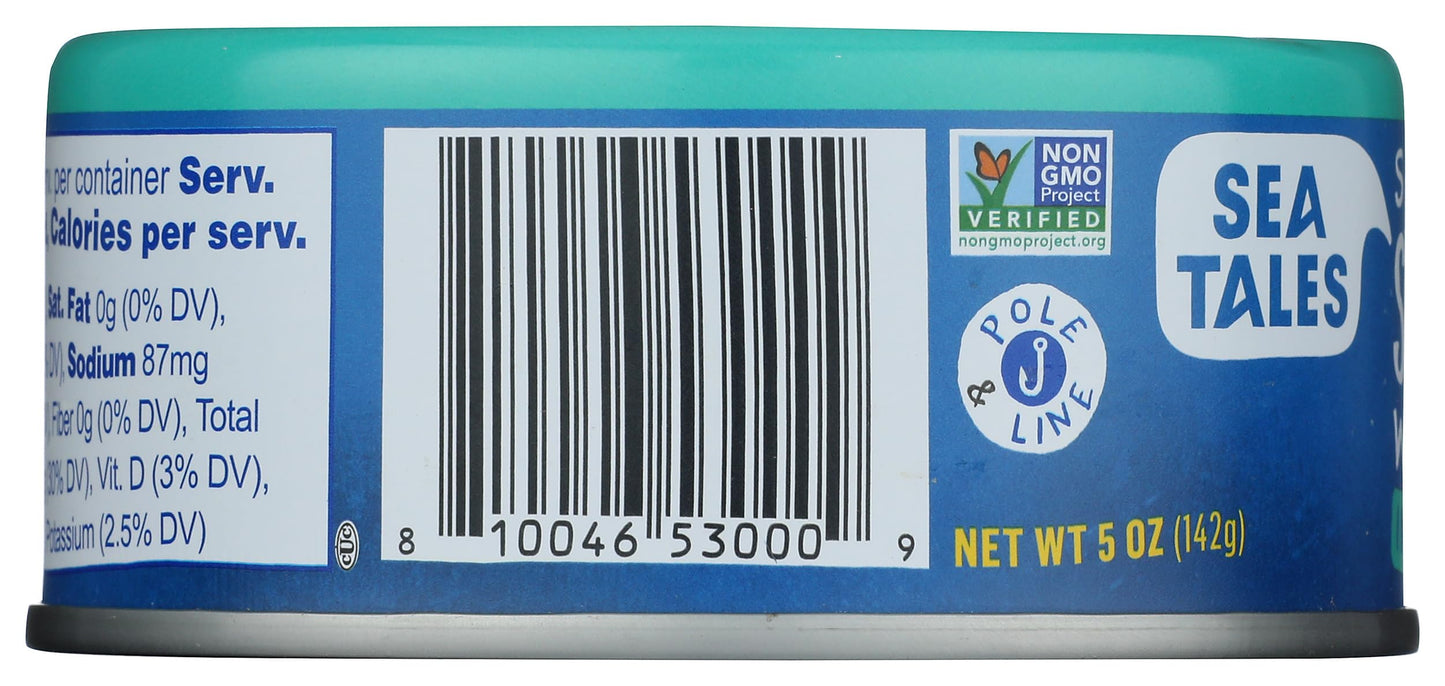 Sea Tales, Tuna Skipjack In Water NSA, 5 Ounce