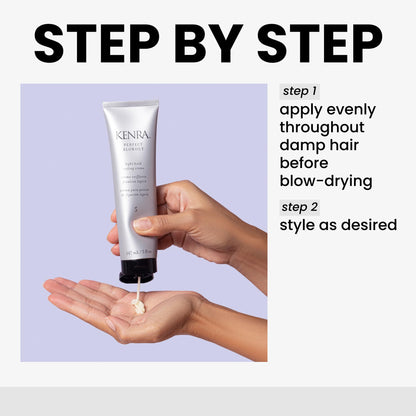 Kenra Perfect Blowout 5 | Light Hold Styling Crème | Provides Thermal Protection | Increases All Over Body & Fullness | Lightweight Formula | All Hair Types