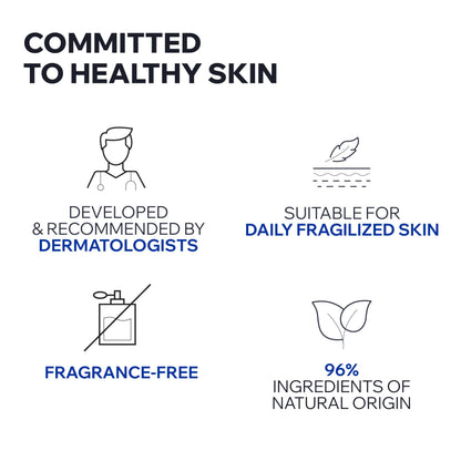 URIAGE Cica-Daily Repairing Gel-Cream for Face | Made With Prebiotic, Centella Asiatica & D-Panthenol, Ultra-light gel, Paraben & Fragrance-Free, Non-comedogenic, 40 mL / 1.35 oz