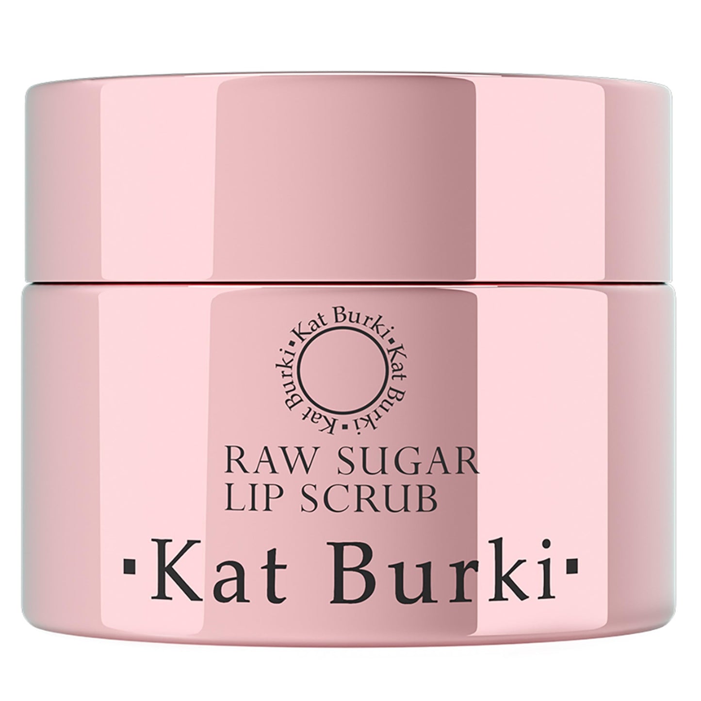 Kat Burki Raw Sugar Lip Scrub Exfoliator Smoothing and Moisturizing Treatment for Dry and Chapped Lips with Cold-Pressed Oils,1 Fl Oz