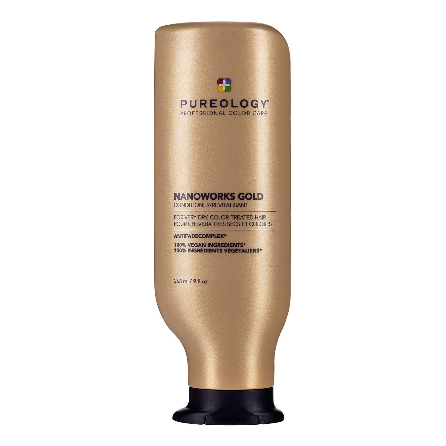 Pureology Nanoworks Gold Conditioner - For Very Dry and Color-Treated Hair, Restores & Strengthens Hair, Sulfate-Free & Vegan