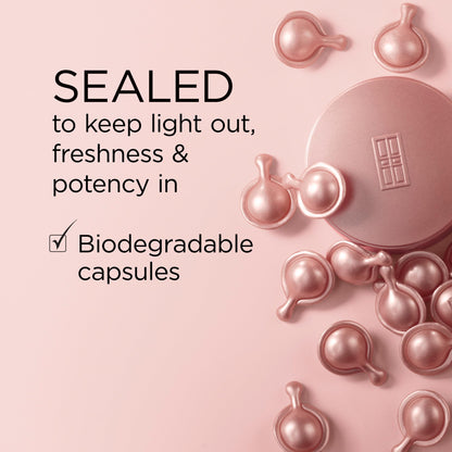 Elizabeth Arden Retinol + HPR Ceramide Rapid Skin Renewing Anti-Aging Face Serum Capsules, Fine Lines & Wrinkles Treatment with Peptides, Vitamin E, & Niacinamide