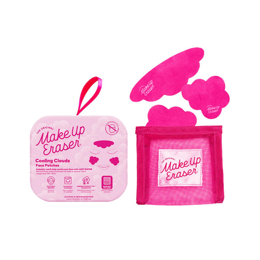 MakeUp Eraser Face Cooling Clouds – Reusable Facial Patches for reducing skin redness and irritation – Instant Cooling & Washable