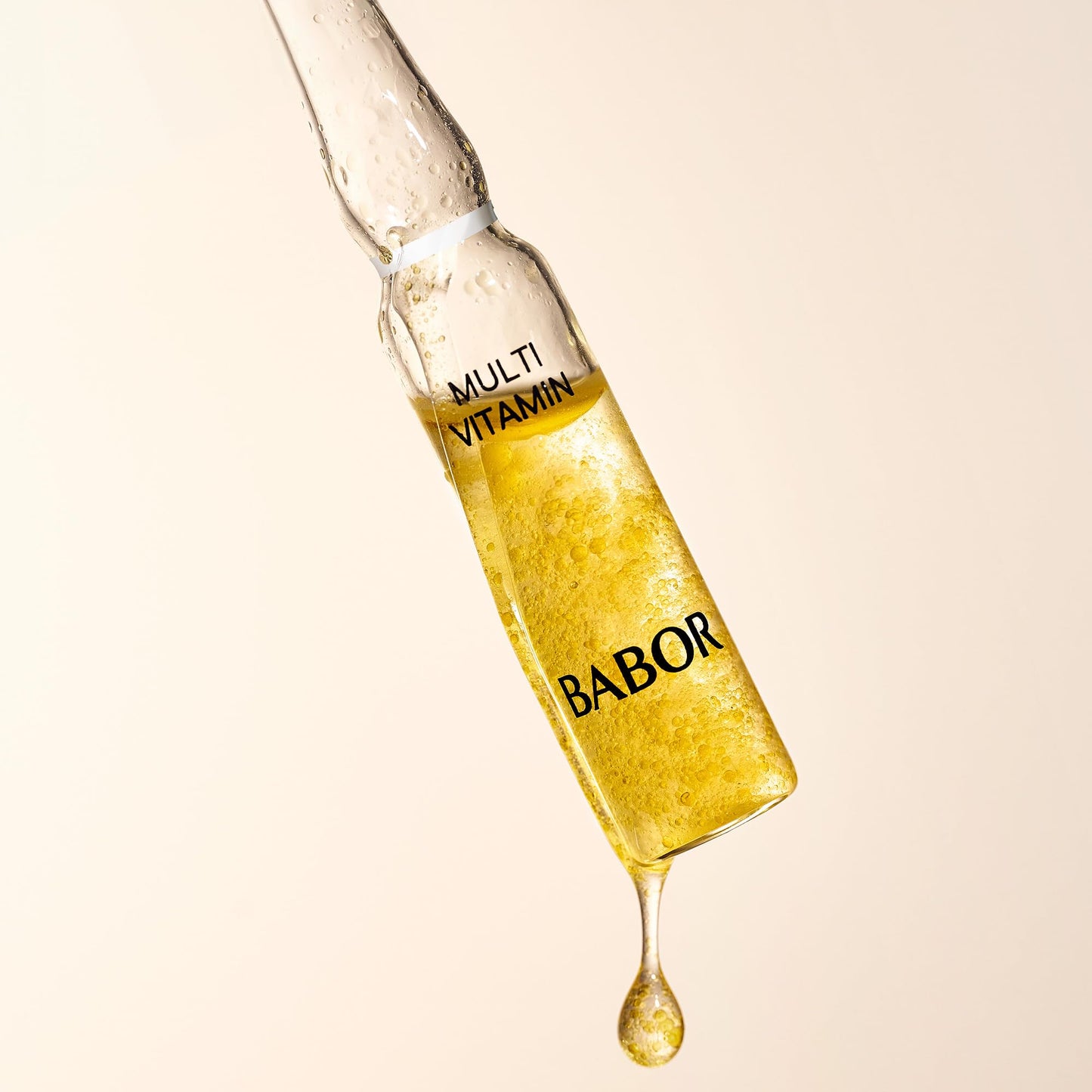 BABOR Multi Vitamin Ampoule Concentrate, Revitalize Dull Tired Skin, Vitamin A Increases Radiance, Vitamin C Evens Tone, Niacinamide Supports Skin Barrier, Vitamin Skincare Capsules, 7 Treatments