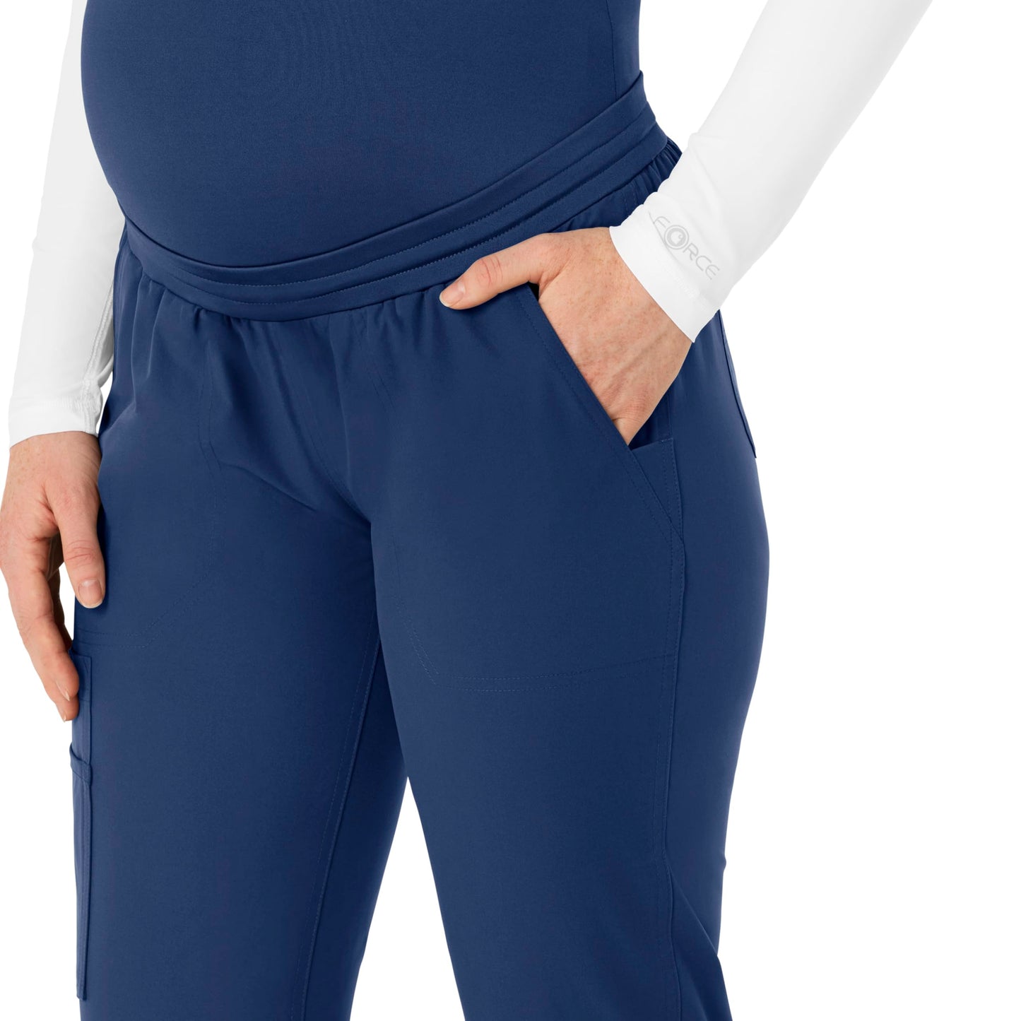 Carhartt Women's Maternity Jogger Scrub Pant - Navy, XS
