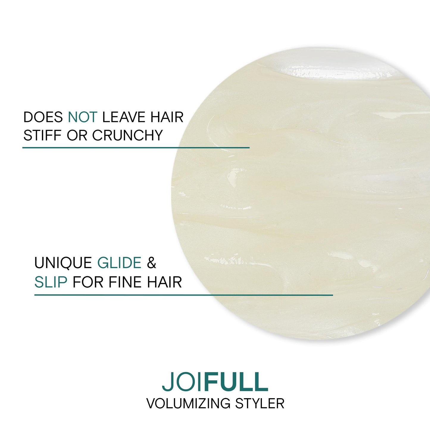 JoiFULL Volumizing Styler | For Fine, Thin Hair | Add Instant Body | Long-Lasting Volume & Texture | Protect Against Pollution | With Rice Protein & Bamboo Extract | 3.38 Fl Oz