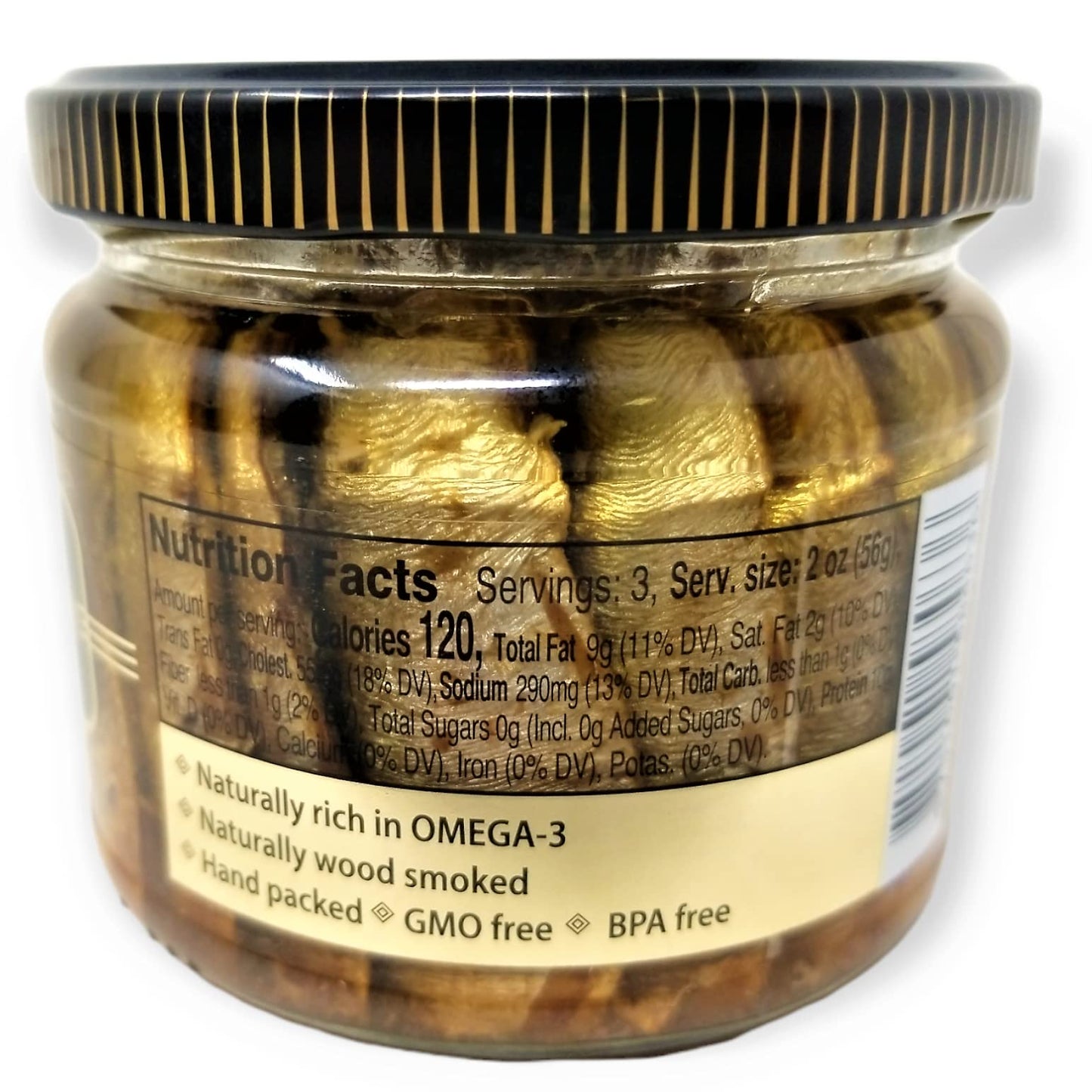 Old Riga Smoked Sprats in Olive Oil 250g/6.2 Oz | Kosher Product, Non GMO, BPA Free, Keto Friendly | Rich in Omega-3 Fatty Acid, Vitamins and Minerals| From Fresh Wild Caught Sardines of Cold European Seas (Pack of 2)