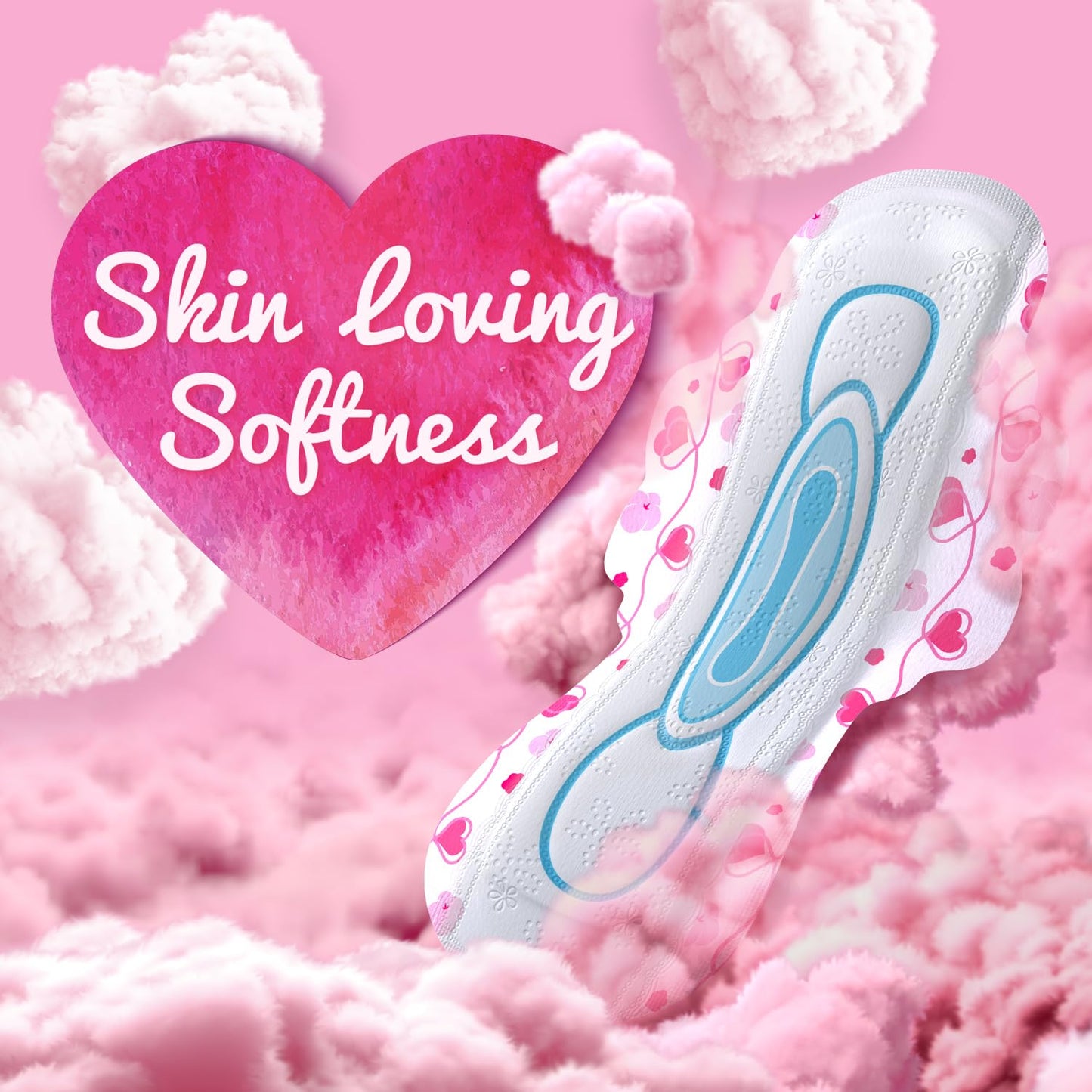 Whisper Ultra Soft Sanitary Pads - 15 Pieces (XL)