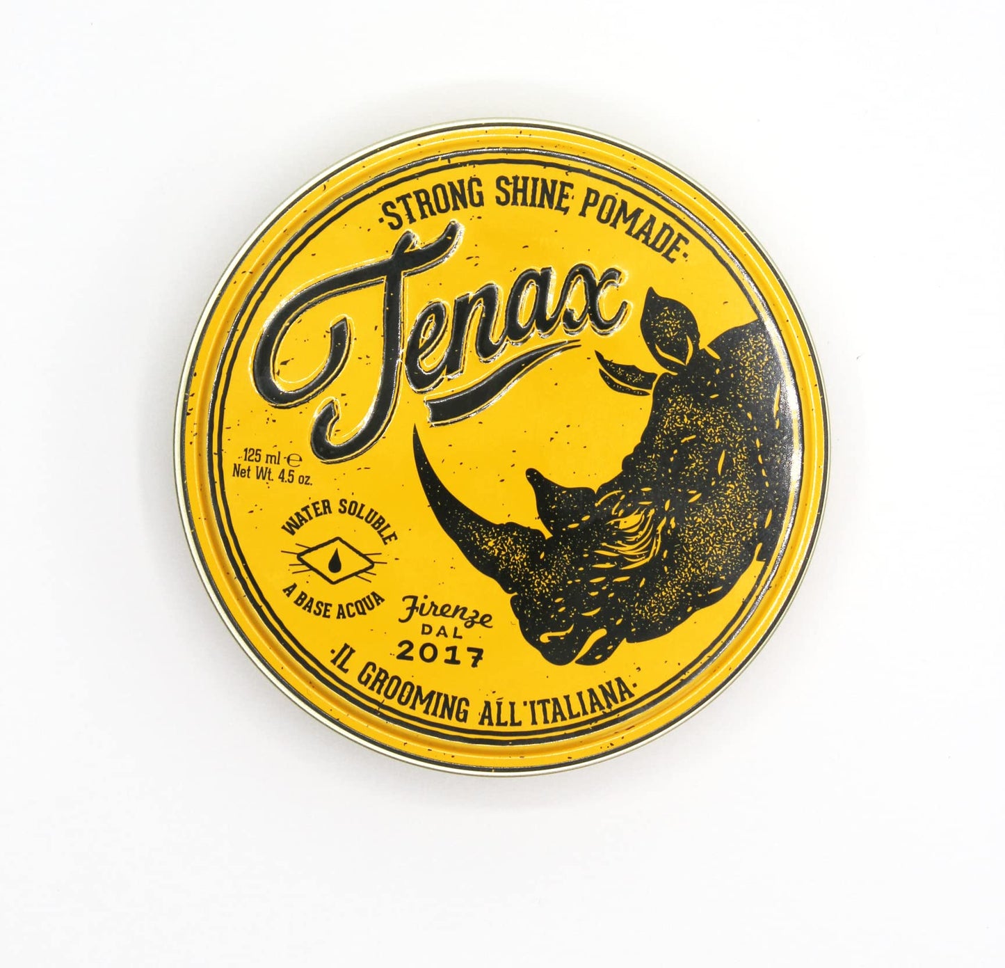 Tenax Water Soluble Pomade, Strong Hold with Clean Shine, 4.5 oz