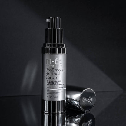 m-61 ProSmooth Retinol Serum | 0.7% Non-Irritating Retinol + Antioxidant Serum With Vitamin C. Dermatologist Tested With Clinical Trial Results. For Mature, Aging Skin - 1 Fl Oz
