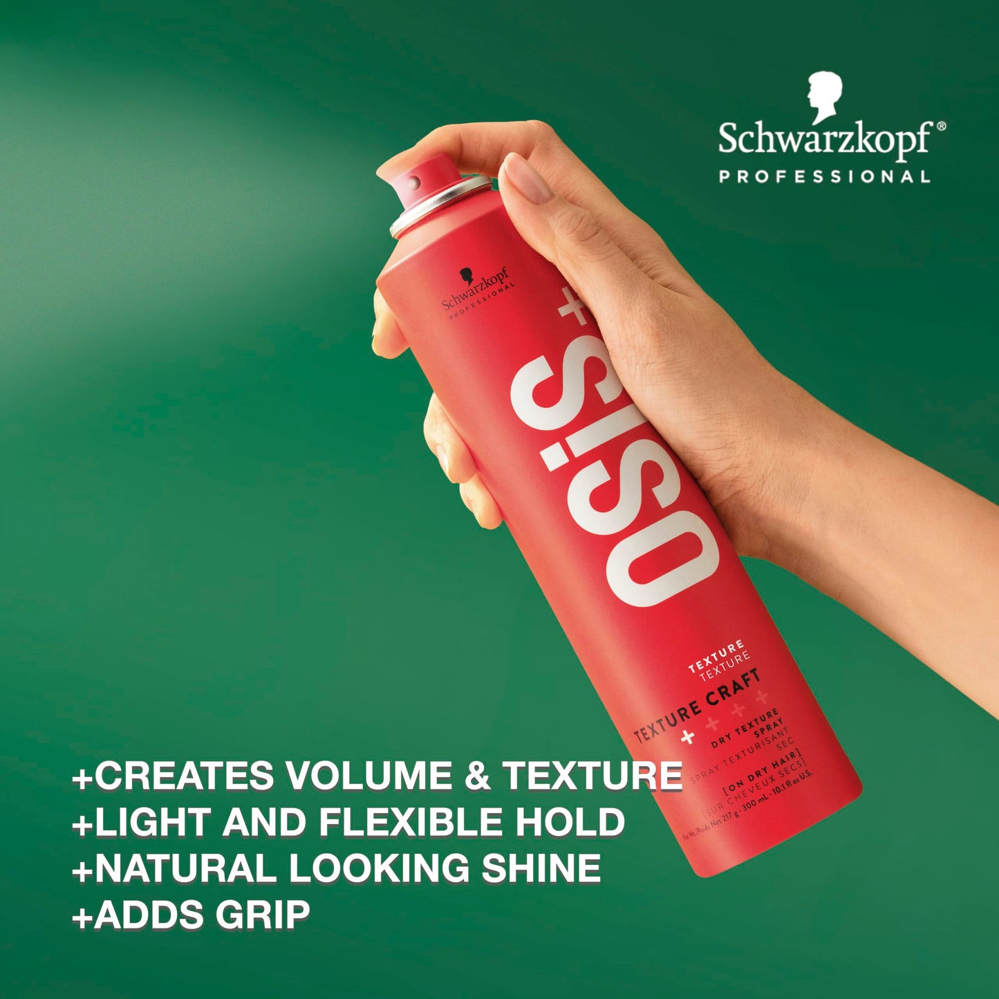 OSiS+ Texture Craft - Volumizing Dry Texture Spray with Natural Feel & Root Lift