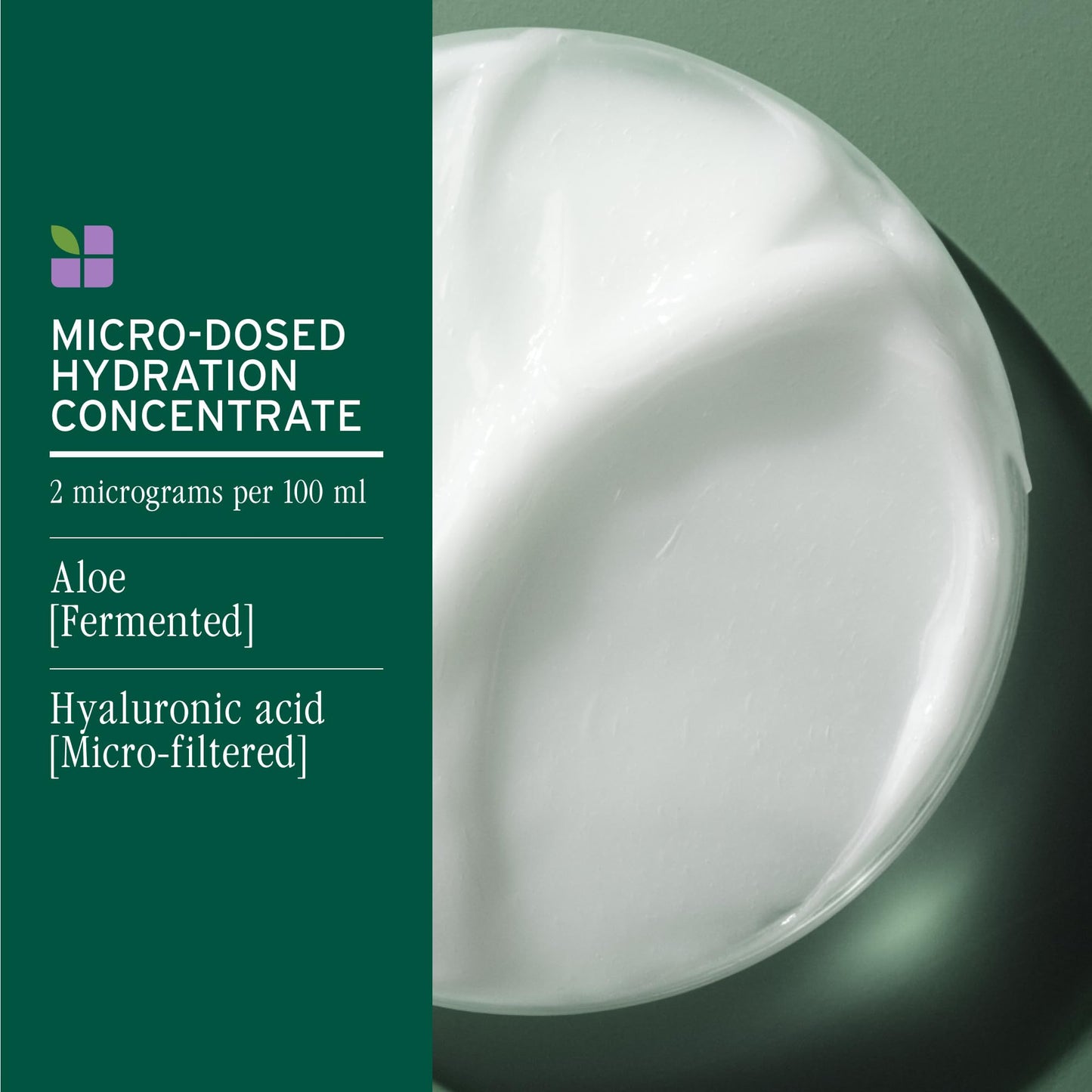 Biolage Hydra Source Deep Treatment Mask - Nourishes & Smooths, For Dry Hair, Infused with Micro-Filtered Aloe Vera & Fermented Hyaluronic Acid
